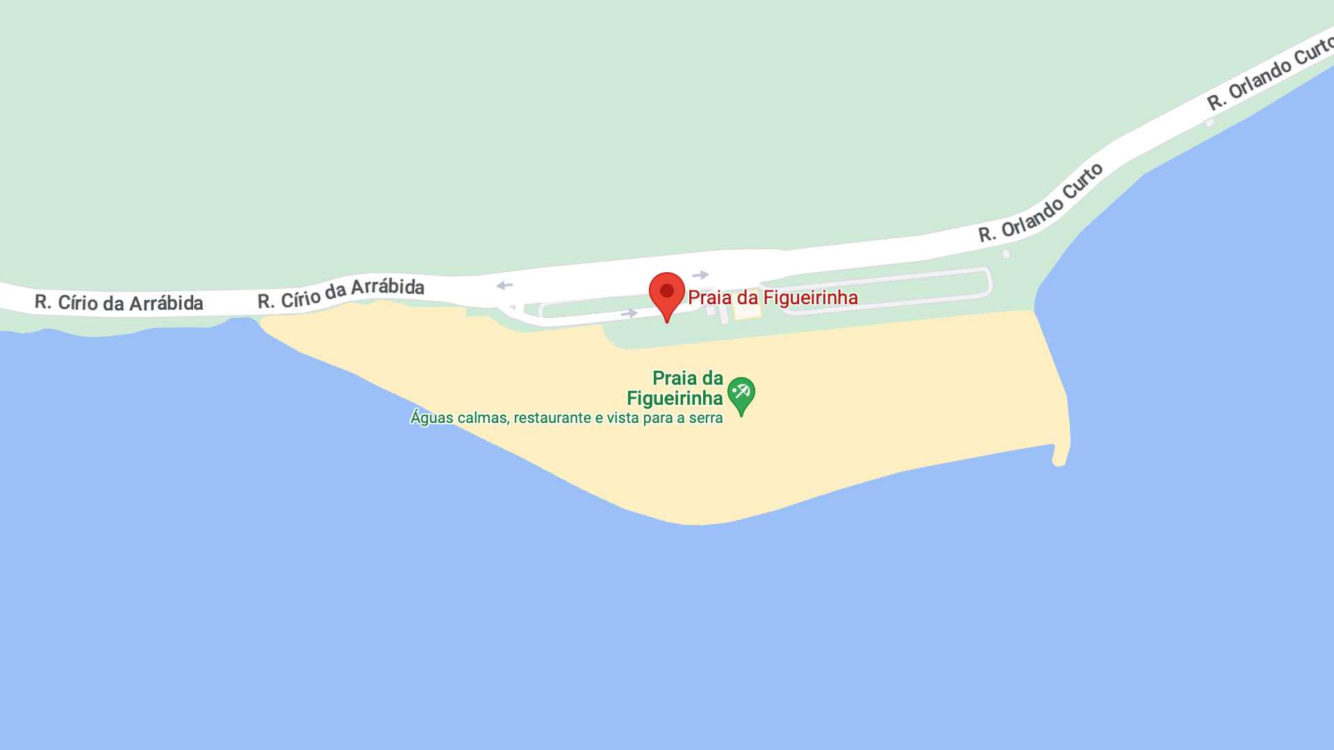 Mapa da Meta: Praia da Figueirinha